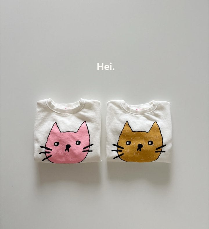 Hei - Korean Children Fashion - #todddlerfashion - Kitty Tee - 11