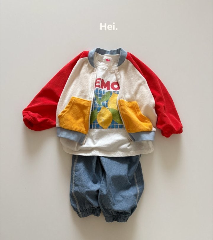 Hei - Korean Children Fashion - #todddlerfashion - Lemon Tee - 6