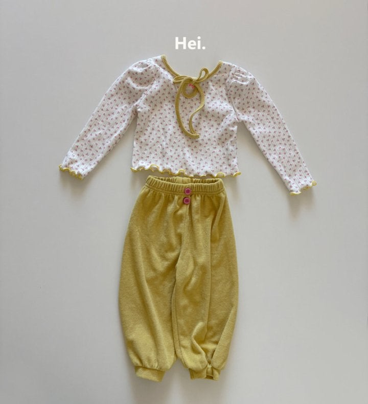 Hei - Korean Children Fashion - #todddlerfashion - Petite Ribbon Tee - 3