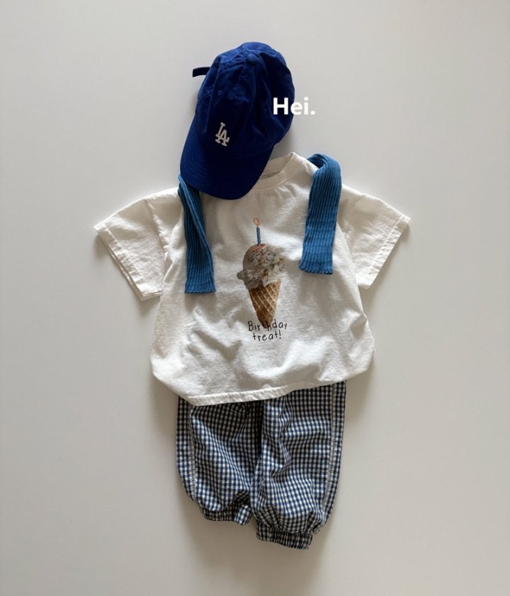 Hei - Korean Children Fashion - #toddlerclothing - Ice Cream Tee - 6