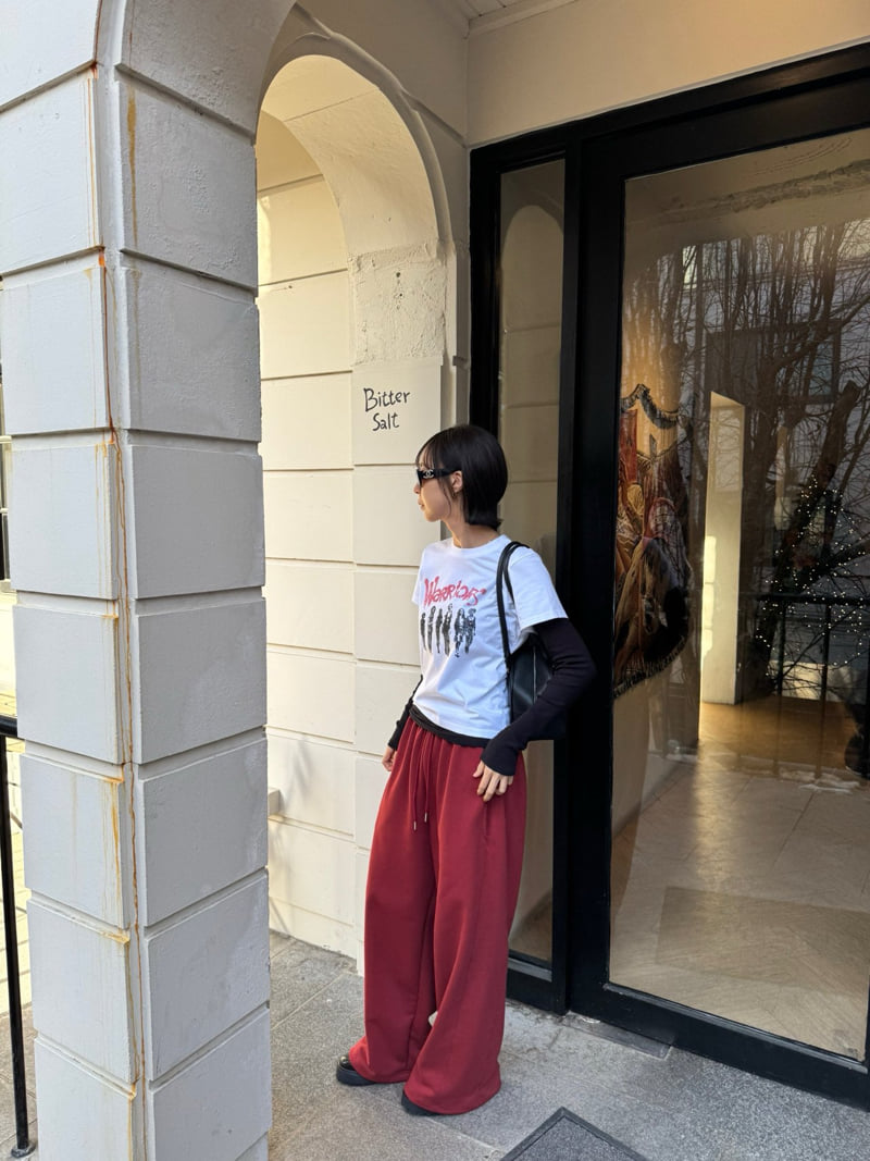 Heil - Korean Women Fashion - #momslook - Color CP Pants - 6