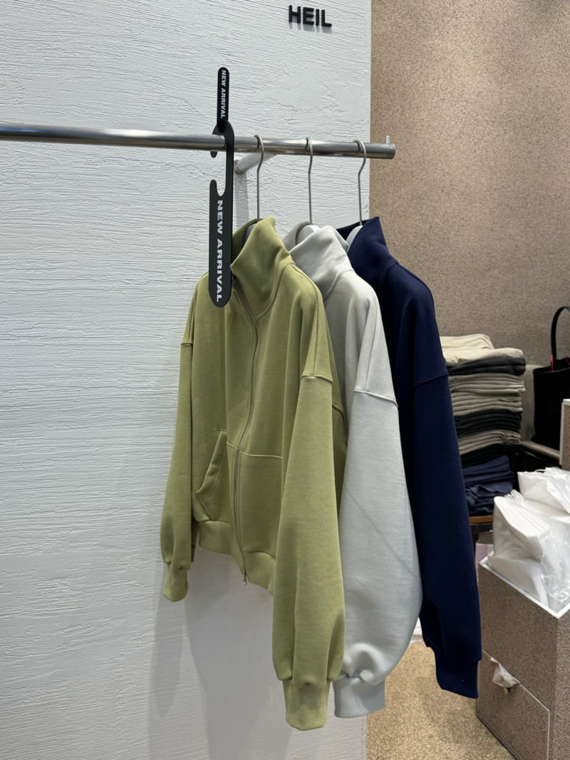 Heil - Korean Women Fashion - #momslook - Color CP Zip-Up