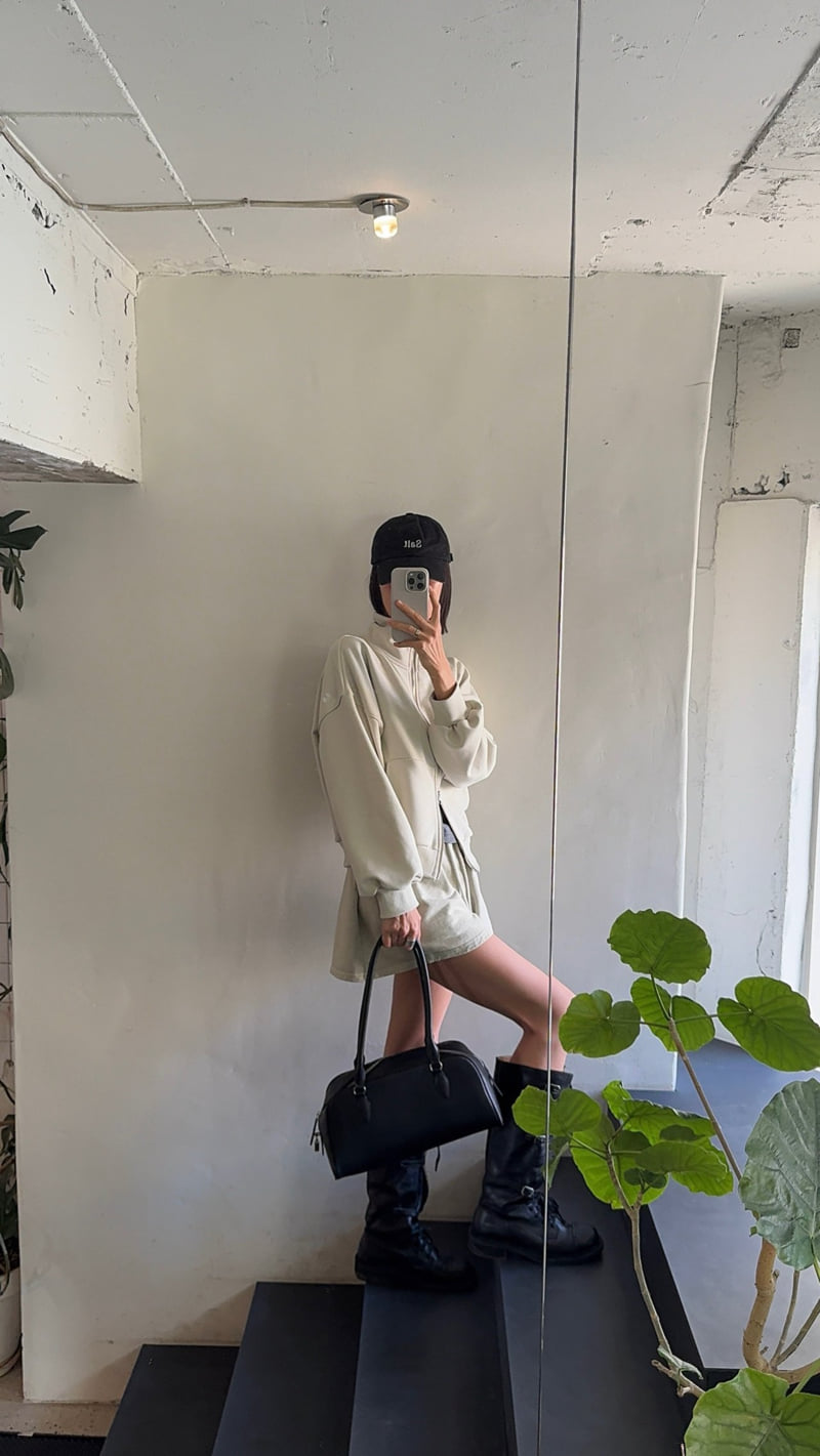 Heil - Korean Women Fashion - #momslook - Color CP Zip-Up - 5