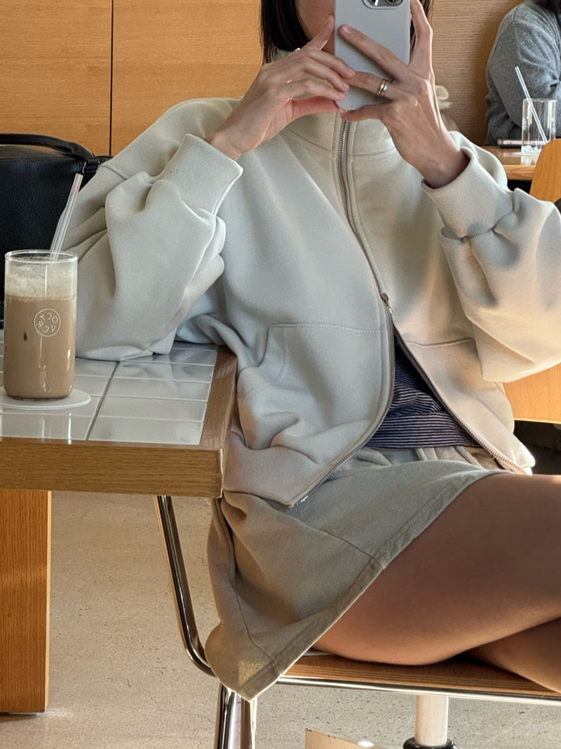 Heil - Korean Women Fashion - #momslook - Color CP Zip-Up - 9
