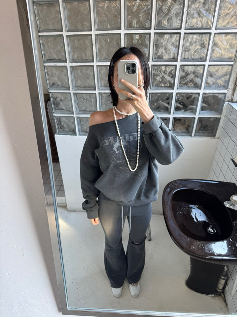 Heil - Korean Women Fashion - #momslook - Pigment Vintage Bootcut Pants - 2