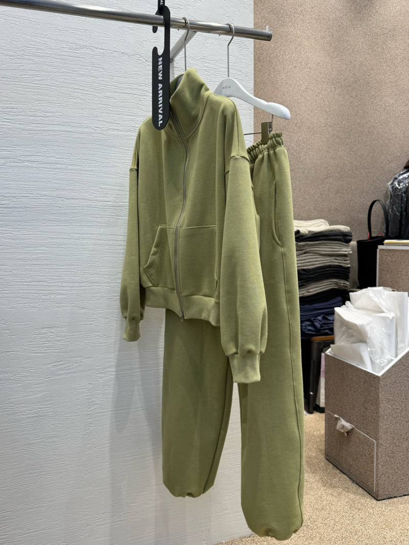 Heil - Korean Women Fashion - #womensfashion - Color CP Zip-Up - 2
