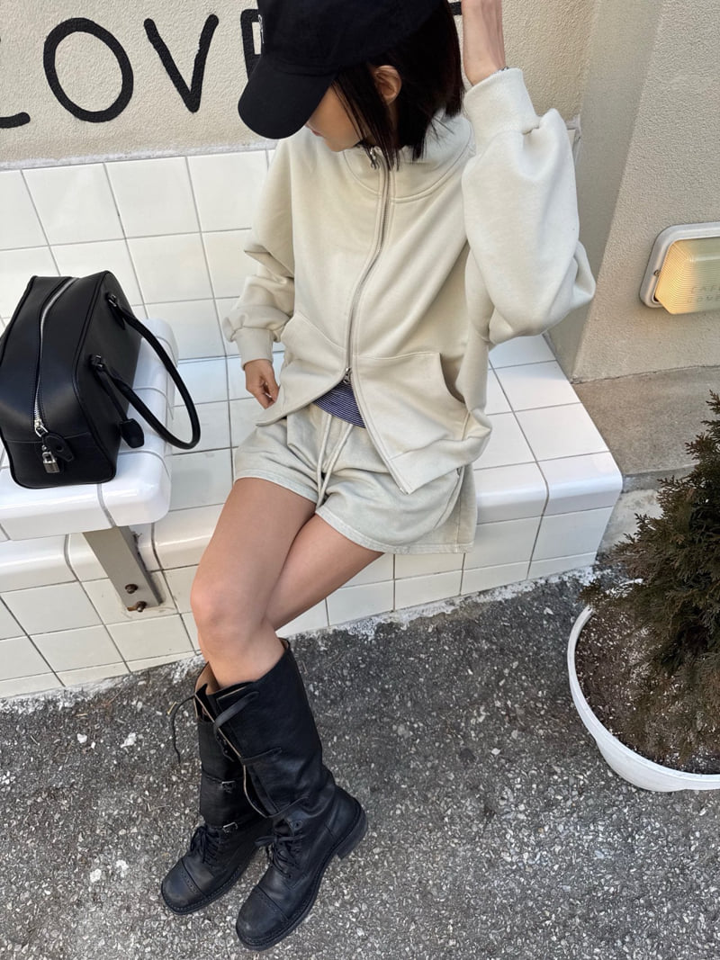 Heil - Korean Women Fashion - #womensfashion - Color CP Zip-Up - 6