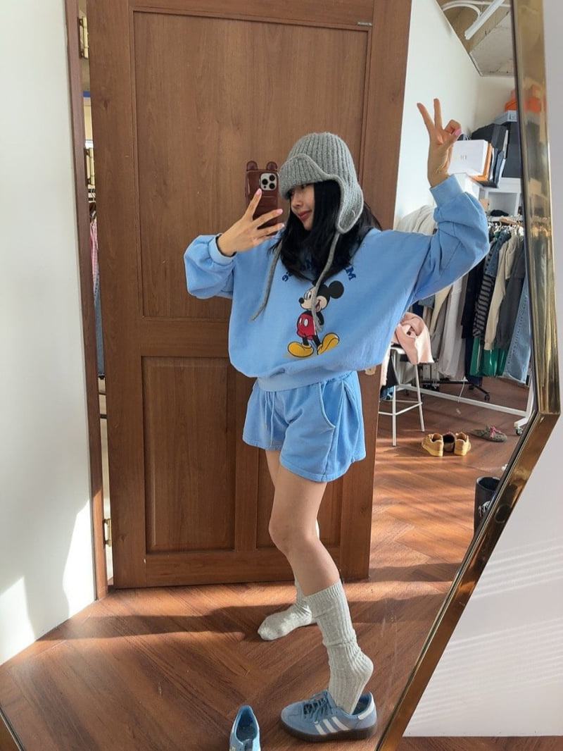 Heil - Korean Women Fashion - #womensfashion - Pigment MSweatshirt - 6