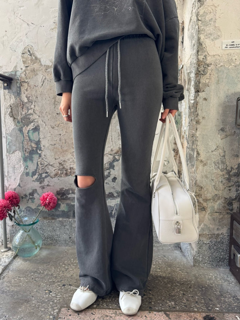 Heil - Korean Women Fashion - #womensfashion - Pigment Vintage Bootcut Pants