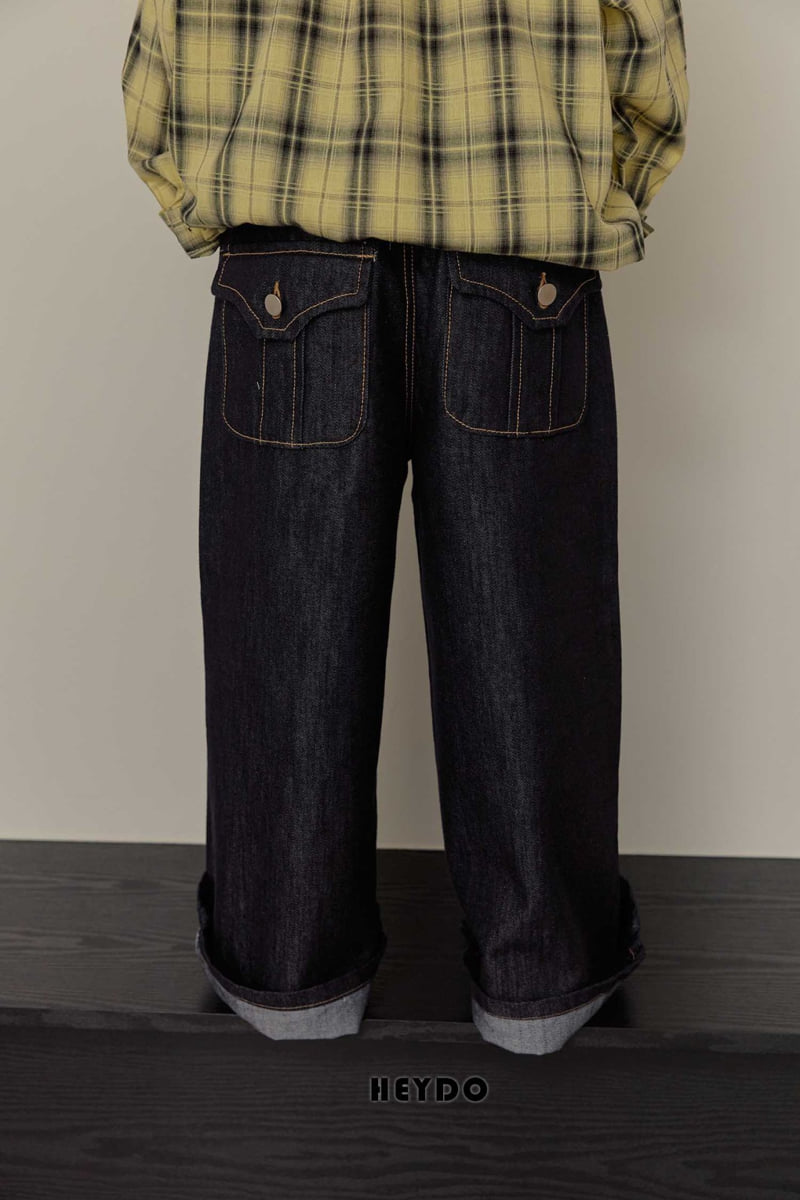 Heydo - Korean Children Fashion - #Kfashion4kids - To Be Wild Denim Pants - 10