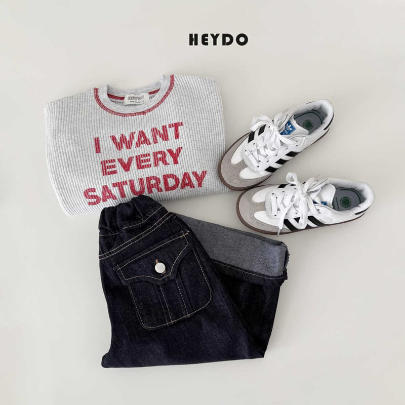 Heydo - Korean Children Fashion - #Kfashion4kids - Waffle Sweatshirt - 8