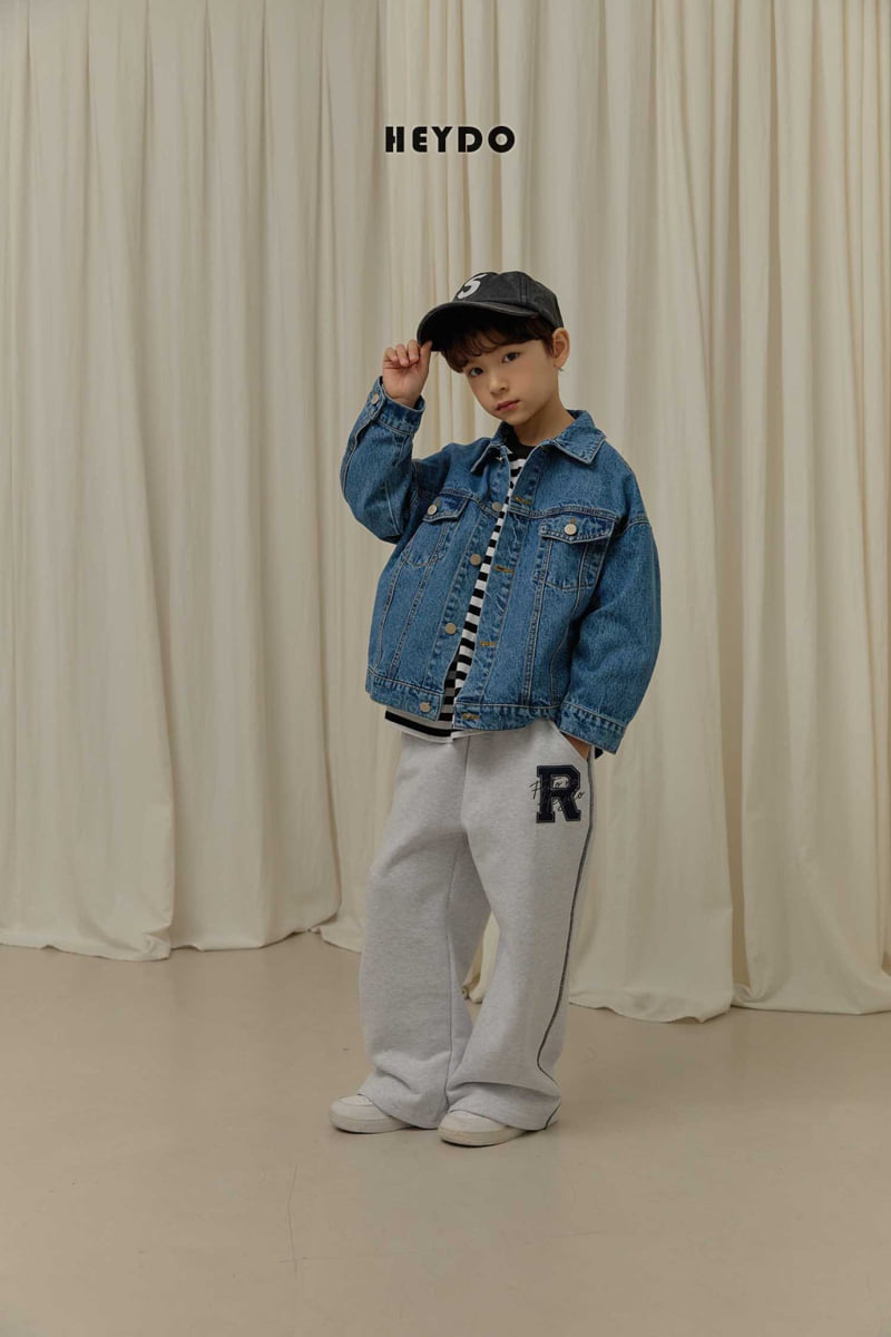 Heydo - Korean Children Fashion - #Kfashion4kids - Pure Denim Jacket - 10