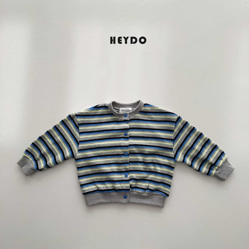 Heydo - Korean Children Fashion - #childofig - Soda Stripe Cardigan - 3