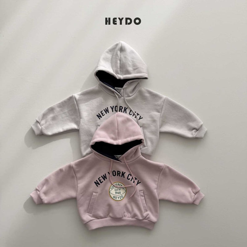 Heydo - Korean Children Fashion - #childofig - Color-block Hoodie