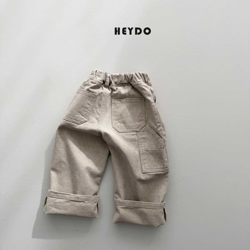Heydo - Korean Children Fashion - #prettylittlegirls - Twill Pigment Pants - 4