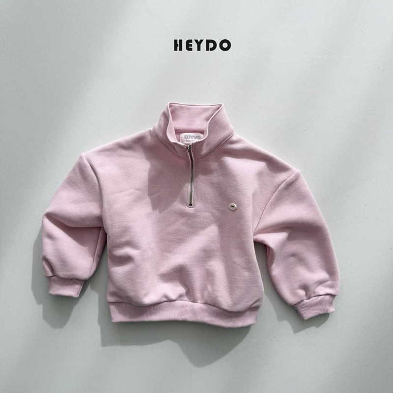 Heydo - Korean Children Fashion - #childofig - Luke Half-zip Sweatshirt - 3