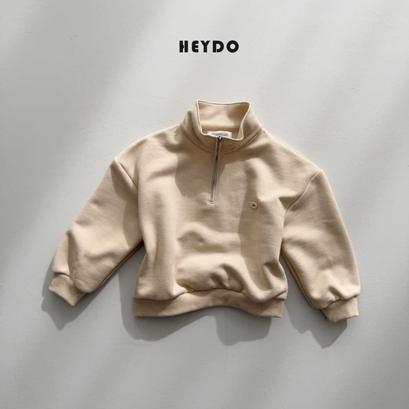 Heydo - Korean Children Fashion - #childofig - Luke Half-zip Sweatshirt - 4