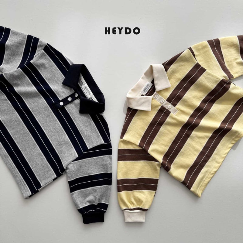 Heydo - Korean Children Fashion - #childofig - Madeleine Collar Tee - 3