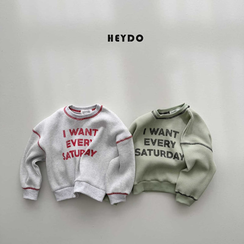 Heydo - Korean Children Fashion - #childrensboutique - Waffle Sweatshirt