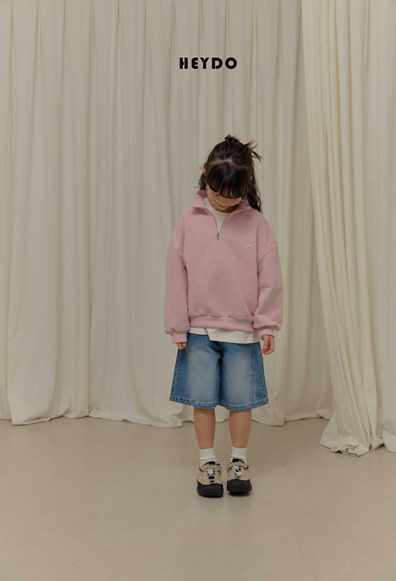 Heydo - Korean Children Fashion - #childrensboutique - Diagonal Seam Shorts - 10