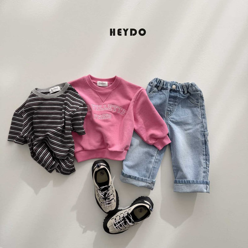 Heydo - Korean Children Fashion - #childrensboutique - Icon Denim Pants - 8