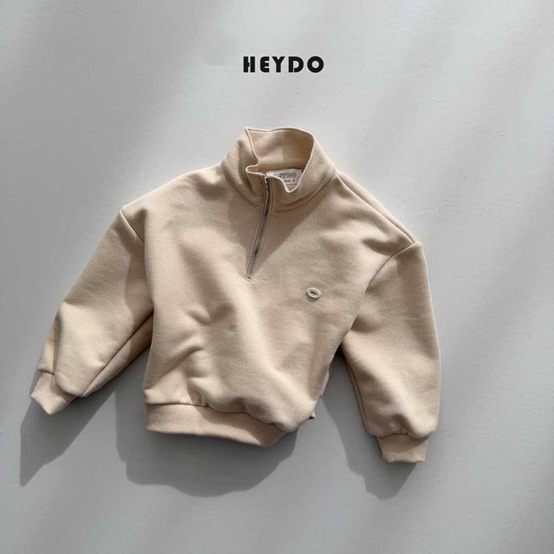 Heydo - Korean Children Fashion - #childrensboutique - Luke Half-zip Sweatshirt - 5