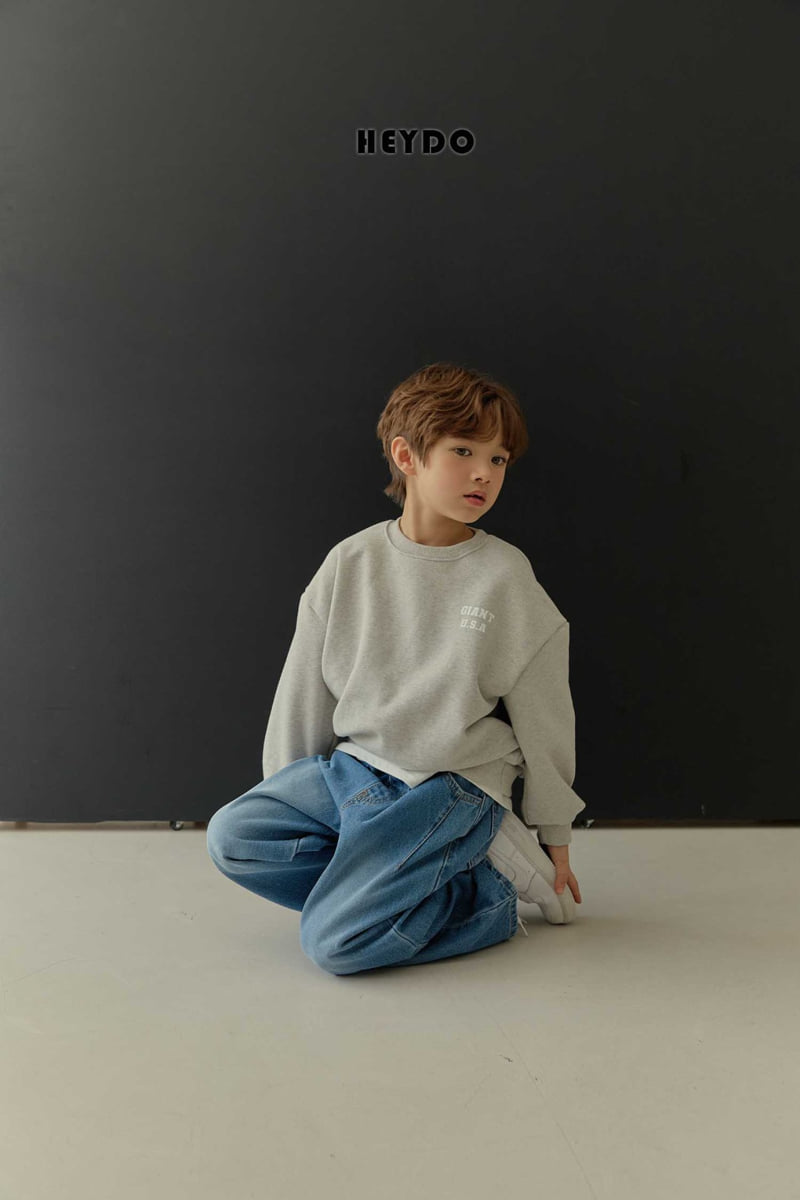 Heydo - Korean Children Fashion - #designkidswear - Dart Denim Pants - 12