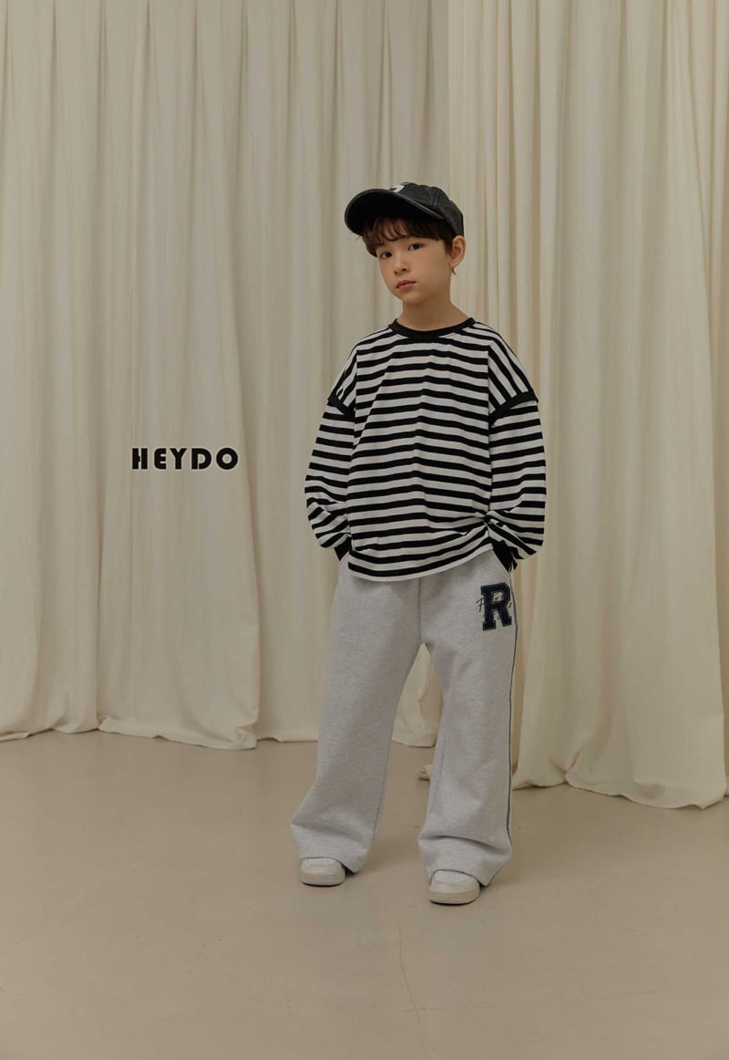 Heydo - Korean Children Fashion - #designkidswear - R Patch Pants - 9