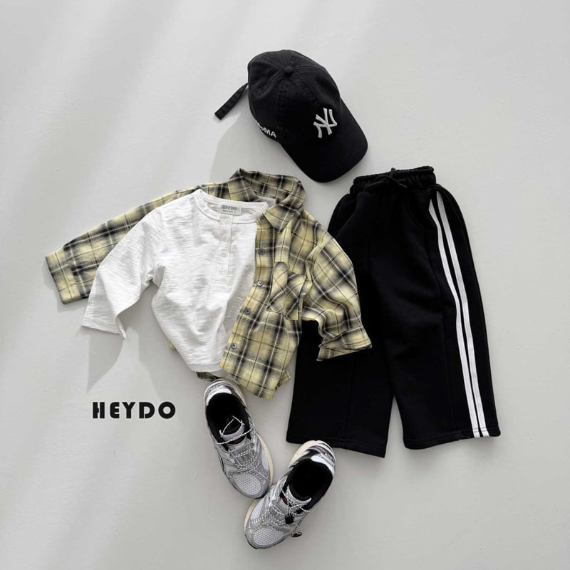 Heydo - Korean Children Fashion - #designkidswear - Blur Line Pants - 8