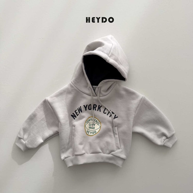 Heydo - Korean Children Fashion - #designkidswear - Color-block Hoodie - 3