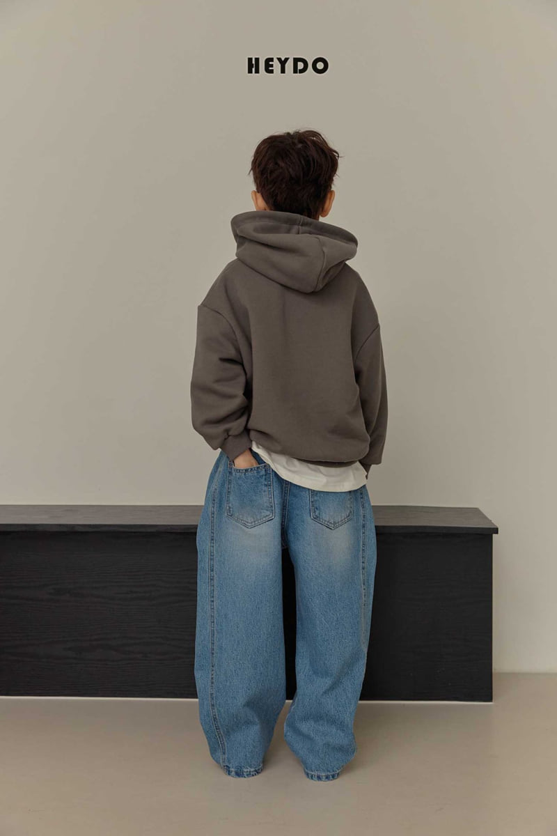 Heydo - Korean Children Fashion - #designkidswear - Gino Curve Denim Pants - 12