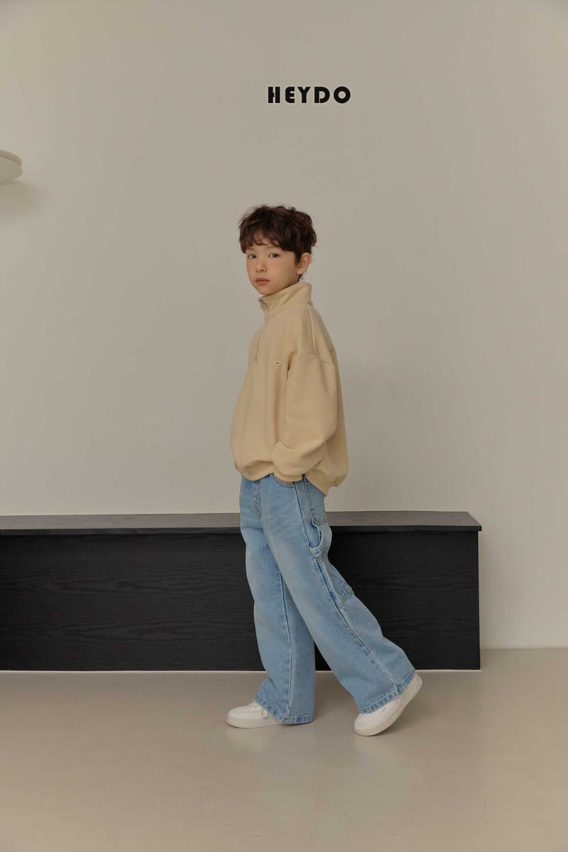 Heydo - Korean Children Fashion - #designkidswear - Icon Denim Pants - 9