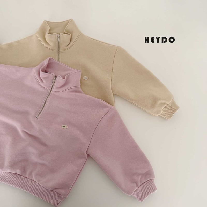 Heydo - Korean Children Fashion - #designkidswear - Luke Half-zip Sweatshirt - 6