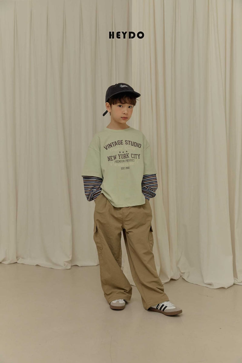 Heydo - Korean Children Fashion - #discoveringself - Vintage Layered Tee - 10