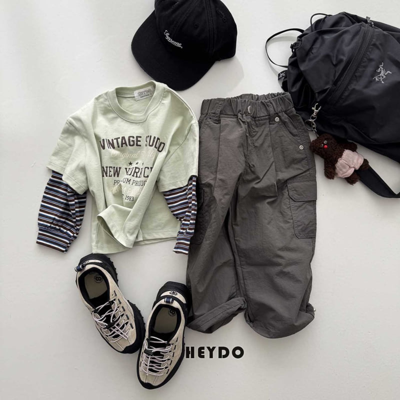 Heydo - Korean Children Fashion - #discoveringself - Rustle Cargo Pants - 9