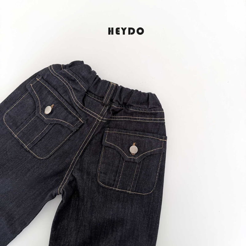 Heydo - Korean Children Fashion - #discoveringself - To Be Wild Denim Pants - 5