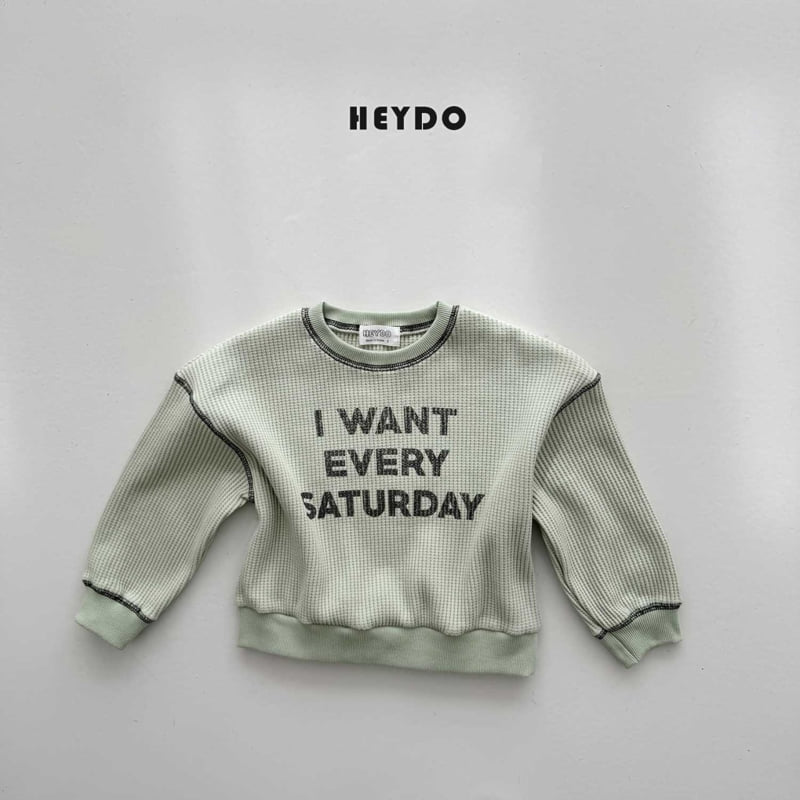 Heydo - Korean Children Fashion - #discoveringself - Waffle Sweatshirt - 3