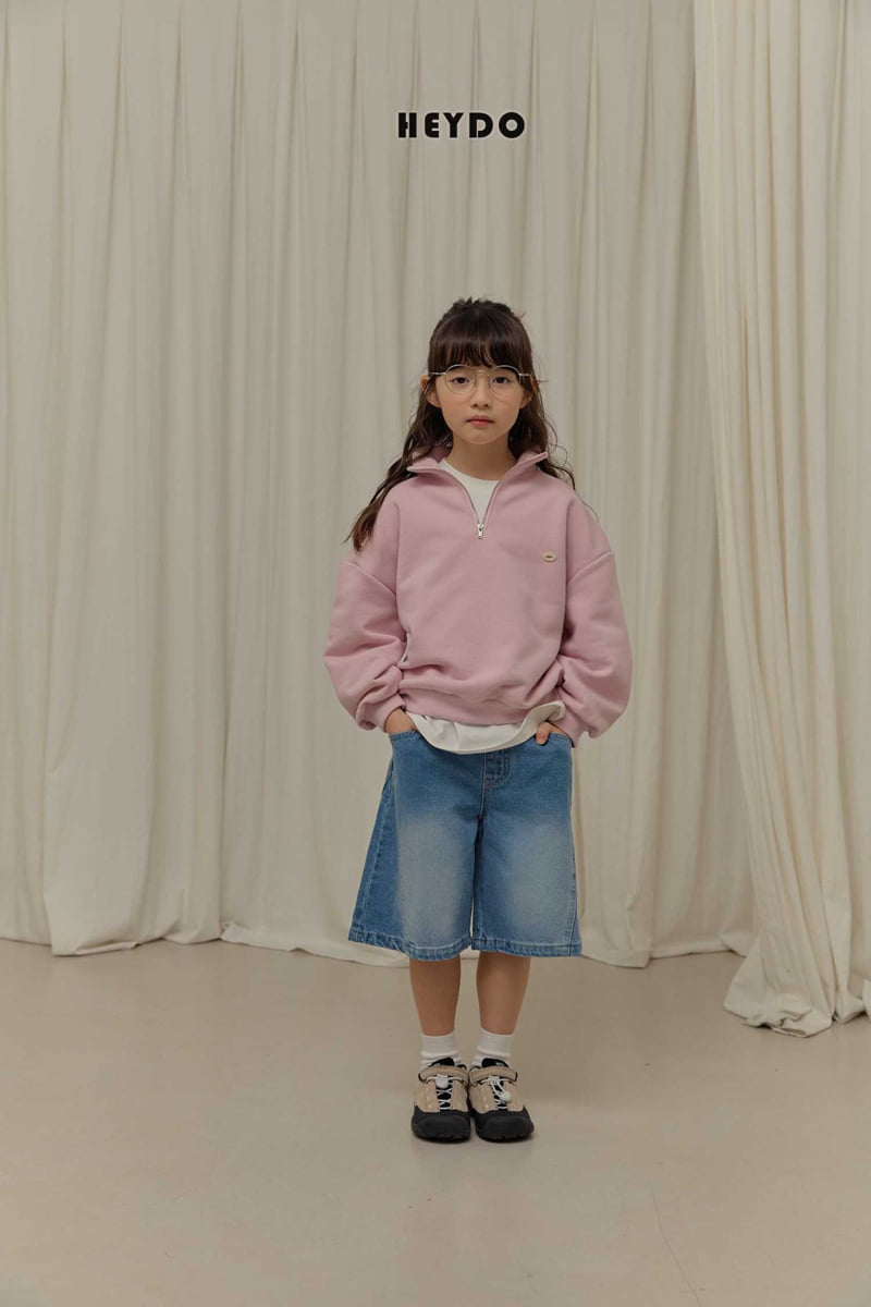 Heydo - Korean Children Fashion - #discoveringself - Diagonal Seam Shorts - 12