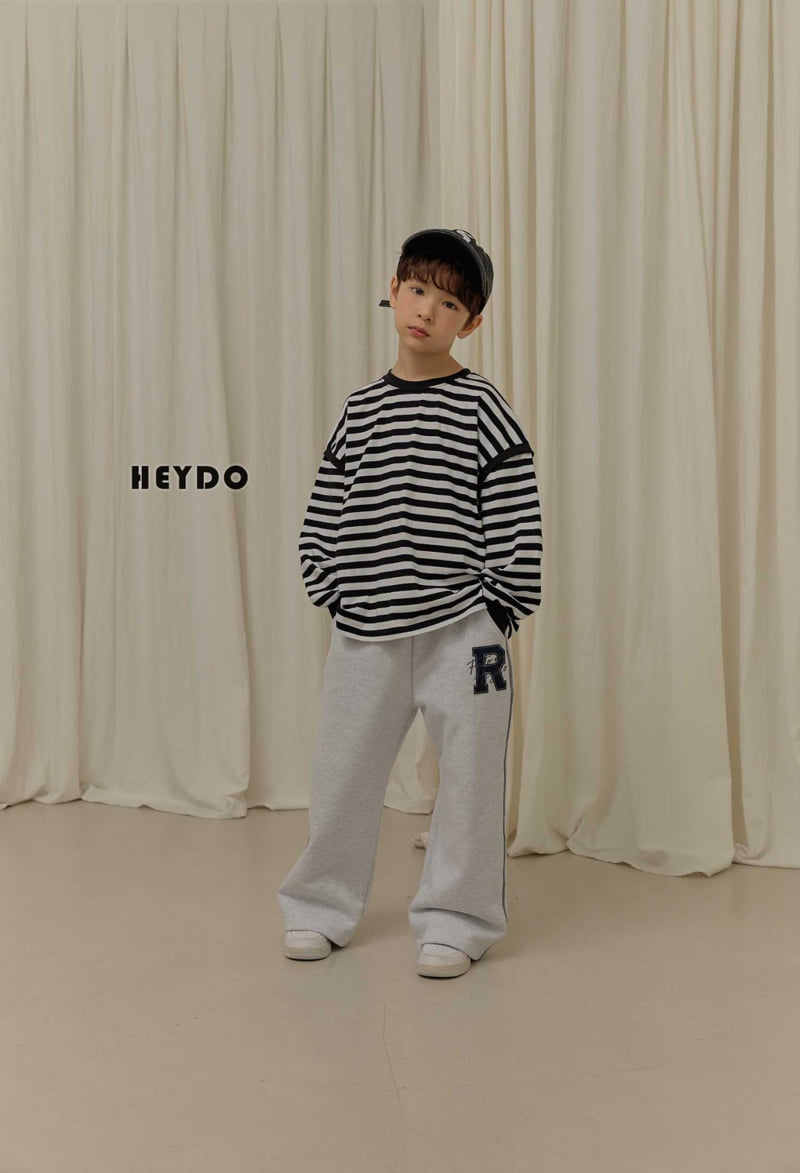 Heydo - Korean Children Fashion - #discoveringself - R Patch Pants - 10