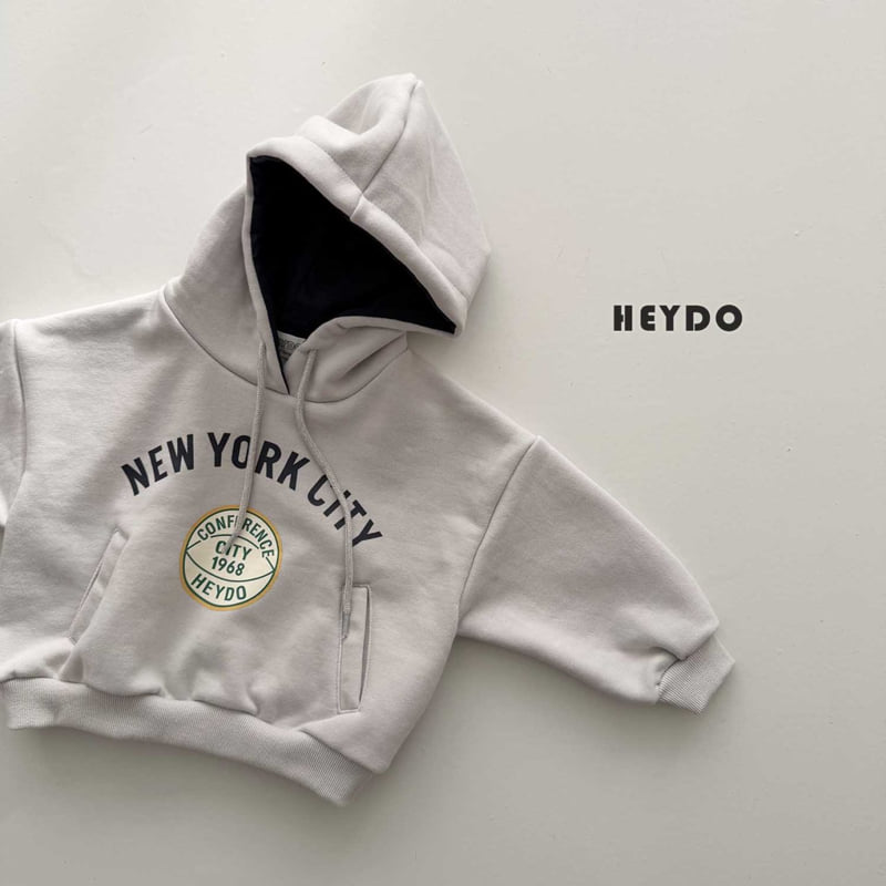 Heydo - Korean Children Fashion - #designkidswear - Color-block Hoodie - 4