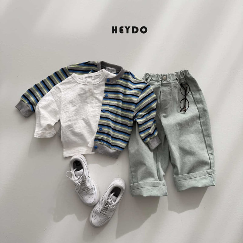 Heydo - Korean Children Fashion - #discoveringself - Twill Pigment Pants - 8
