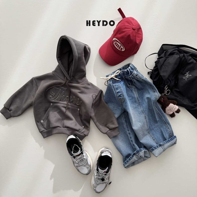 Heydo - Korean Children Fashion - #fashionkids - Rivet Hoodie - 8