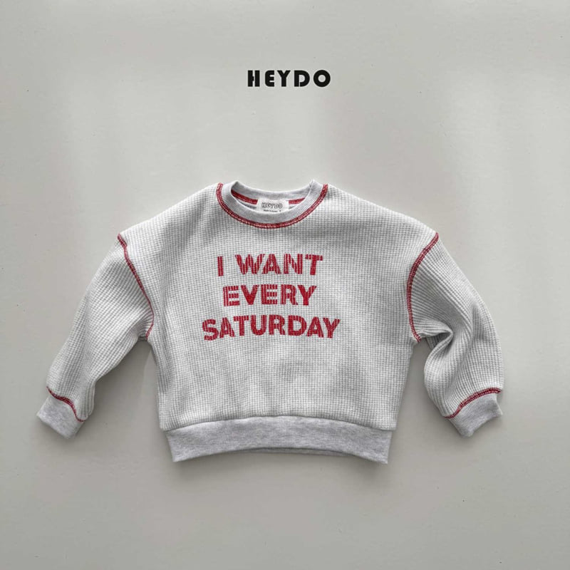 Heydo - Korean Children Fashion - #discoveringself - Waffle Sweatshirt - 4