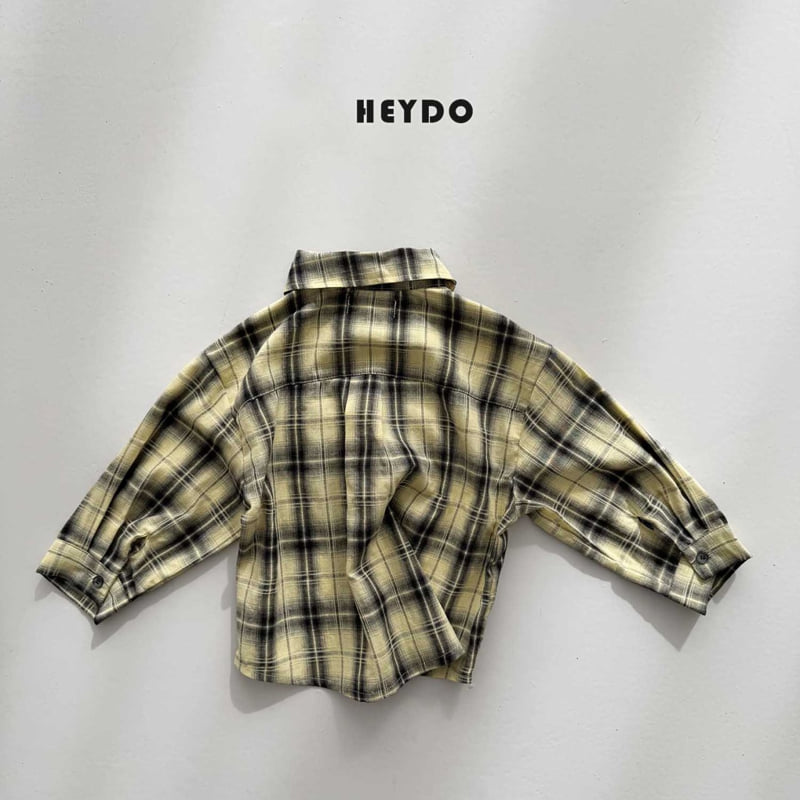 Heydo - Korean Children Fashion - #fashionkids - Faded Check Shirt - 3