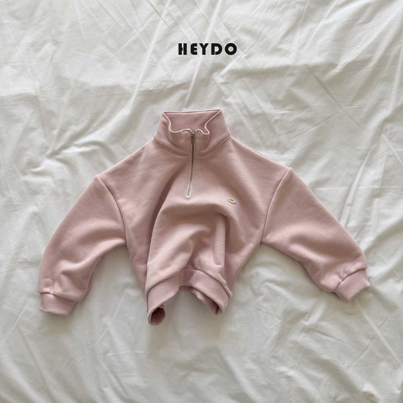 Heydo - Korean Children Fashion - #fashionkids - Luke Half-zip Sweatshirt - 8