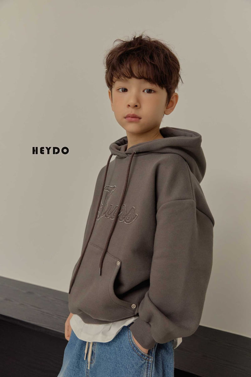 Heydo - Korean Children Fashion - #kidsshorts - Rivet Hoodie - 9