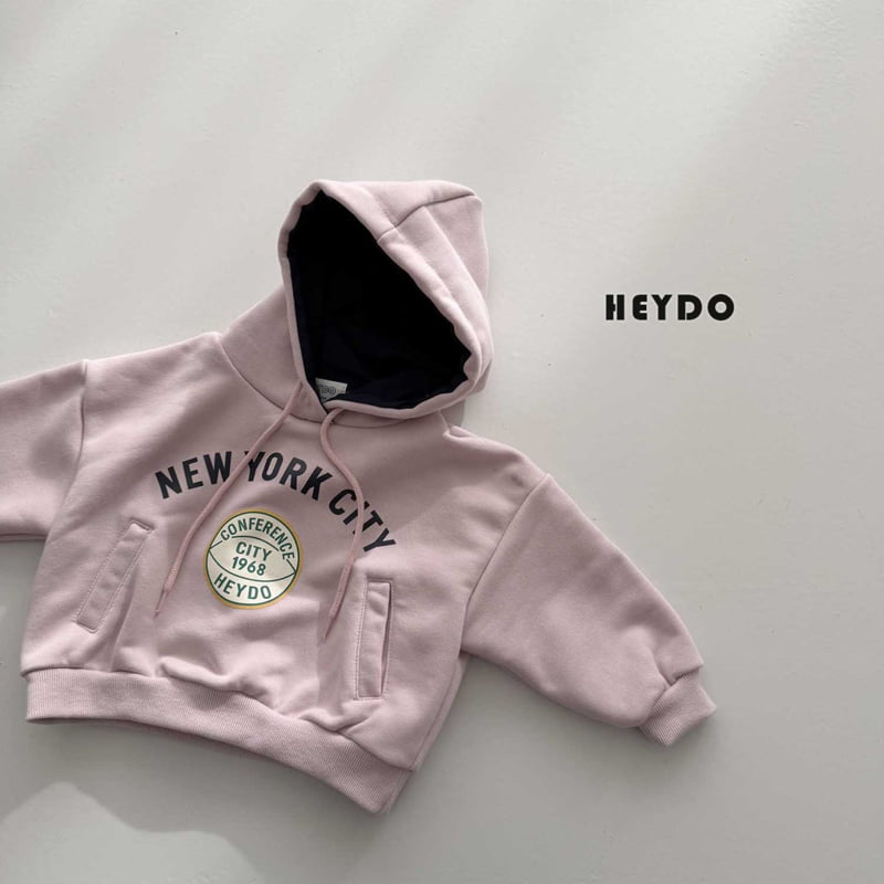 Heydo - Korean Children Fashion - #kidsshorts - Color-block Hoodie - 6