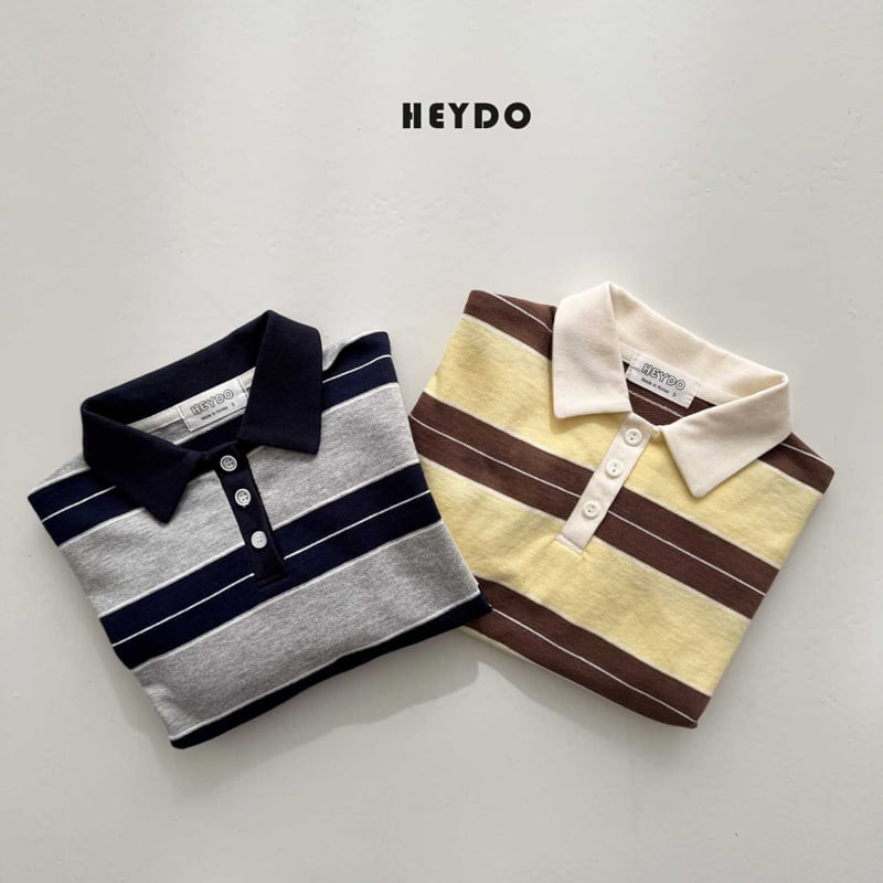 Heydo - Korean Children Fashion - #kidsshorts - Madeleine Collar Tee - 8