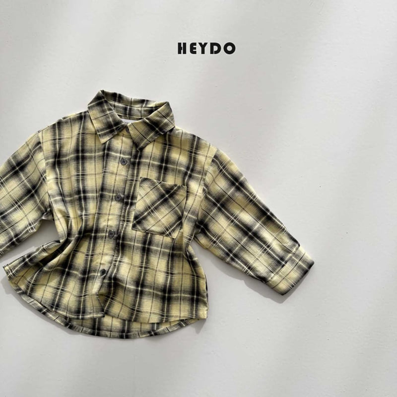 Heydo - Korean Children Fashion - #kidsstore - Faded Check Shirt - 5