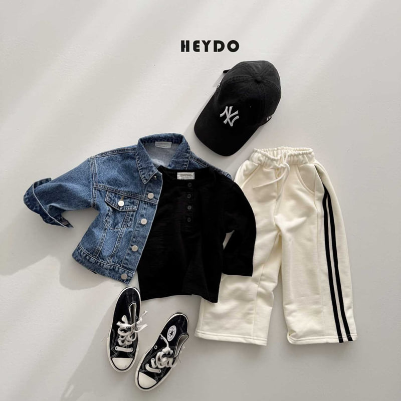 Heydo - Korean Children Fashion - #kidsstore - Pure Denim Jacket - 8